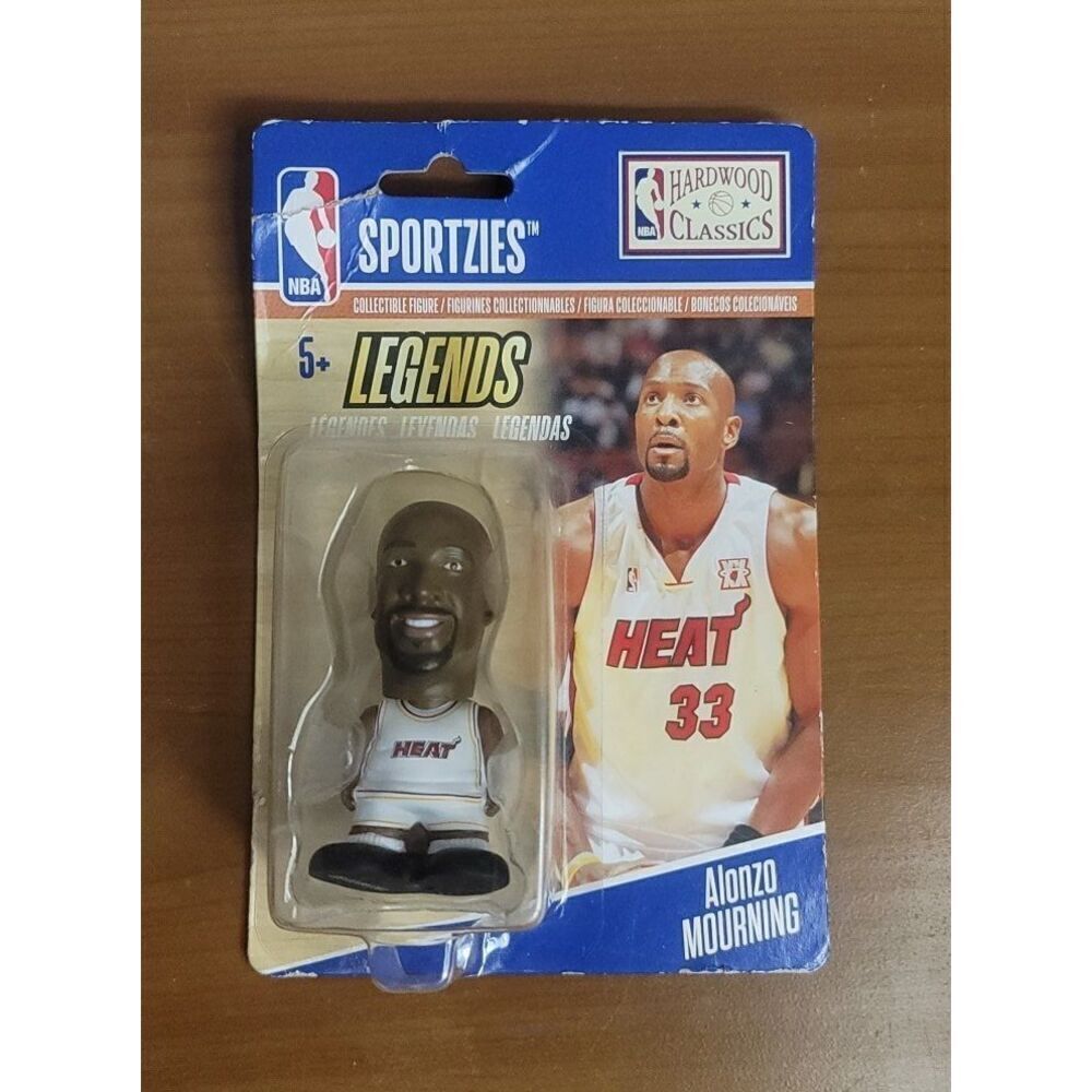 Alonzo Mourning NBA SPORTZIES Legends Hardwood Classics (Miami Heat) #A64